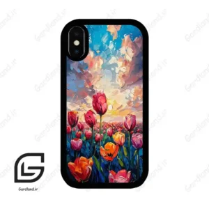 قاب گوشی آیفون ایکس-ایکس اس (Iphone X / Xs ) طرح گل کد 2466