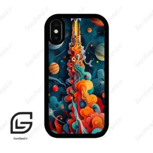 قاب گوشی آیفون ایکس-ایکس اس (Iphone X / Xs ) طرح موشک کد 2470