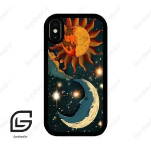 قاب گوشی آیفون ایکس-ایکس اس (Iphone X / Xs ) طرح ماه کد 2474