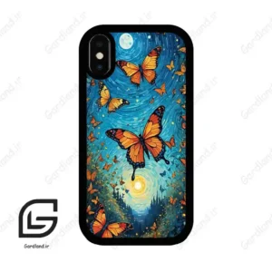 قاب گوشی آیفون ایکس-ایکس اس (Iphone X / Xs ) طرح پروانه کد 2479