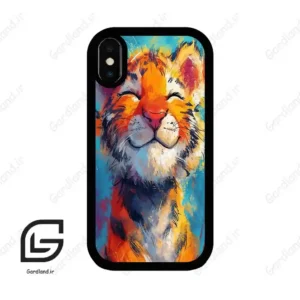 قاب گوشی آیفون ایکس-ایکس اس (Iphone X / Xs ) طرح ببر کد 2480