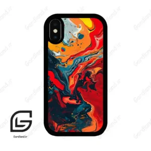 قاب گوشی آیفون ایکس-ایکس اس (Iphone X / Xs ) طرح ابرنگی کد 2490
