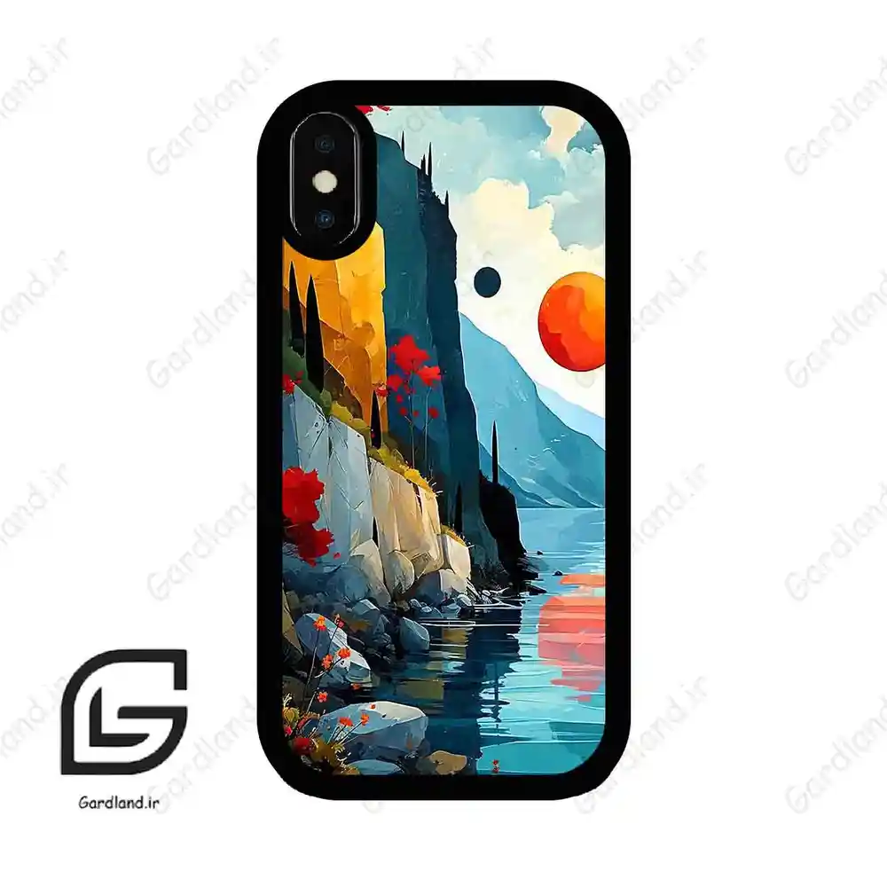 قاب گوشی آیفون ایکس-ایکس اس (Iphone X / Xs ) طرح طبیعت کد 2494