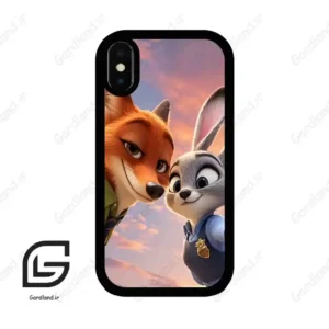 قاب گوشی آیفون ایکس-ایکس اس (Iphone X / Xs ) طرح زوتوپیا کد 2495