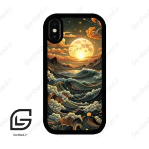 قاب گوشی آیفون ایکس-ایکس اس (Iphone X / Xs ) طرح غروب کد 2505