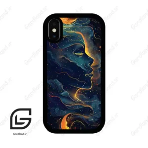 قاب گوشی آیفون ایکس-ایکس اس (Iphone X / Xs ) طرح نیم کد 2507