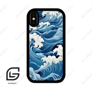 قاب گوشی آیفون ایکس-ایکس اس (Iphone X / Xs ) طرح دریا کد 2515