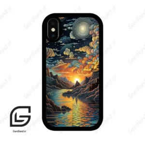 قاب گوشی آیفون ایکس-ایکس اس (Iphone X / Xs ) طرح نقاشی کد 2519