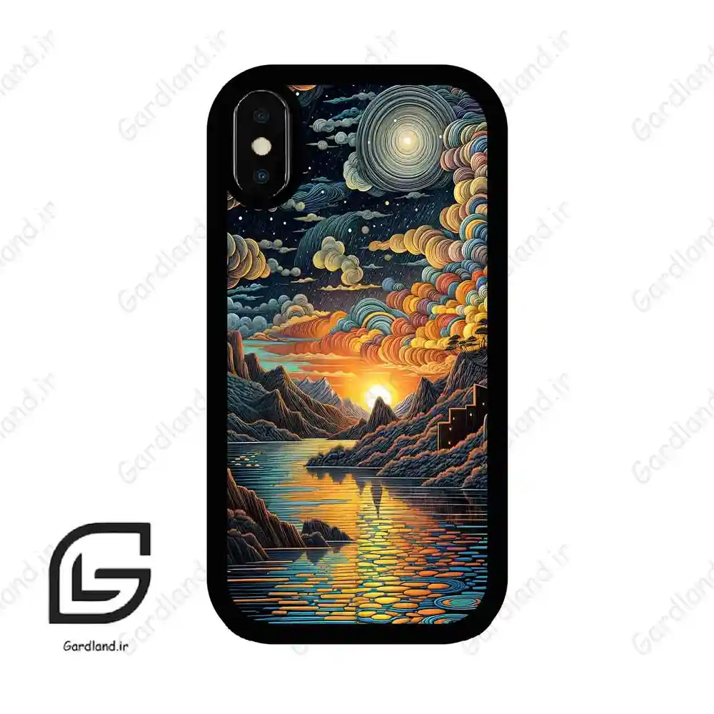 قاب گوشی آیفون ایکس-ایکس اس (Iphone X / Xs ) طرح نقاشی کد 2519