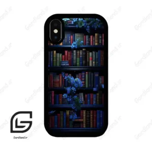 قاب گوشی آیفون ایکس-ایکس اس (Iphone X / Xs ) طرح کتابخانه کد 2528