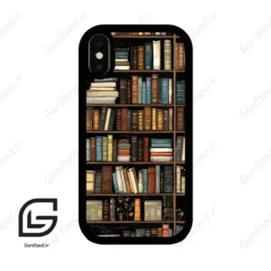 قاب گوشی آیفون ایکس-ایکس اس (Iphone X / Xs ) طرح کتابخانه کد 2533