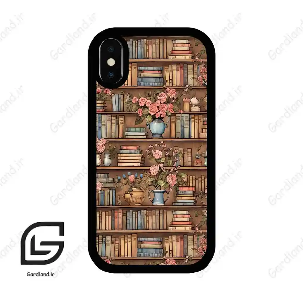 قاب گوشی آیفون ایکس-ایکس اس (Iphone X / Xs ) طرح کتابخانه کد 2535