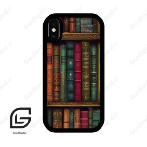 قاب گوشی آیفون ایکس-ایکس اس (Iphone X / Xs ) طرح کتابخانه کد 2538