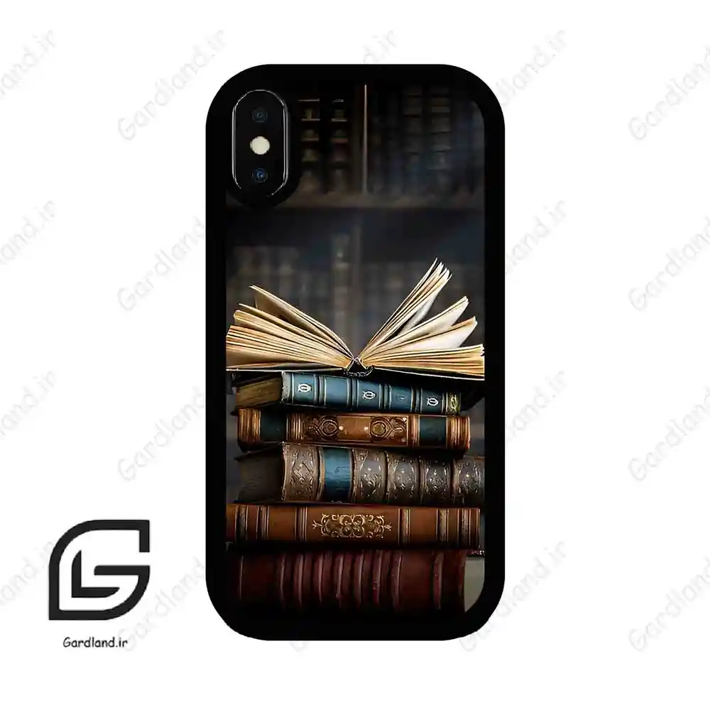 قاب گوشی آیفون ایکس-ایکس اس (Iphone X / Xs ) طرح کتابخانه کد 2539
