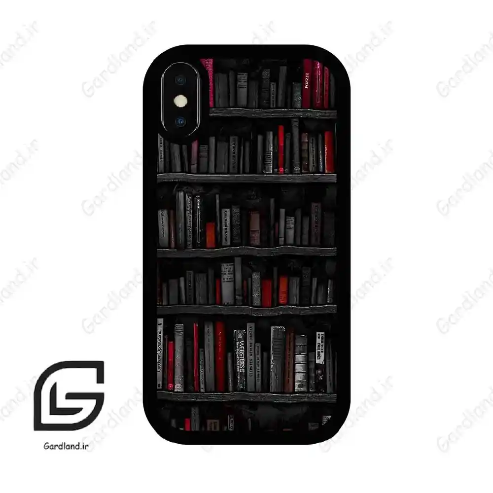 قاب گوشی آیفون ایکس-ایکس اس (Iphone X / Xs ) طرح کتابخانه کد 2540