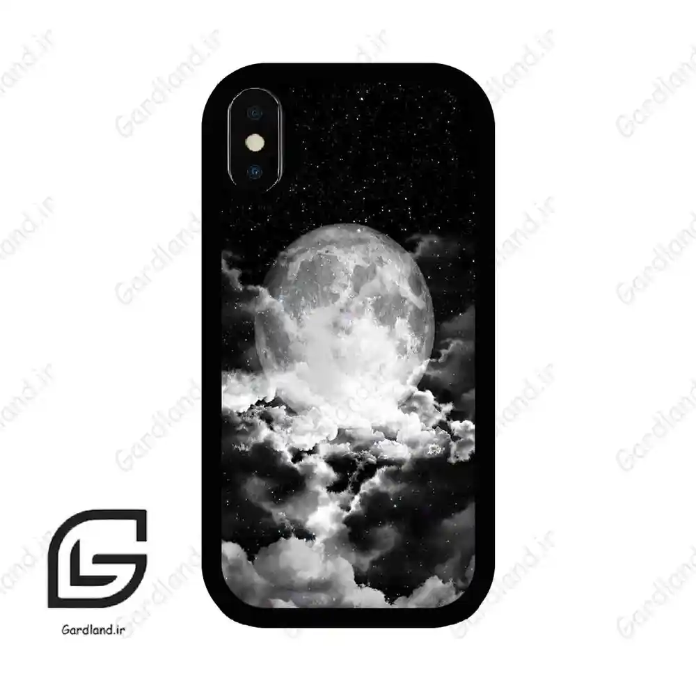 قاب گوشی آیفون ایکس-ایکس اس (Iphone X / Xs ) طرح ماه کد 2544