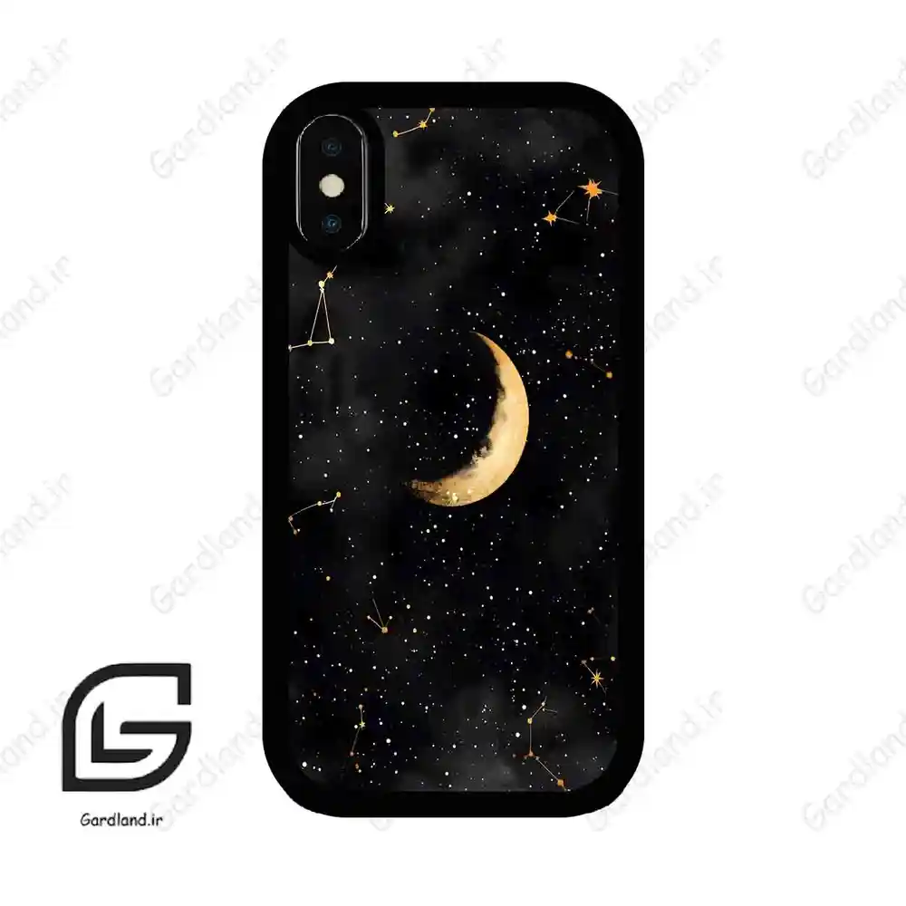 قاب گوشی آیفون ایکس-ایکس اس (Iphone X / Xs ) طرح ماه کد 2548