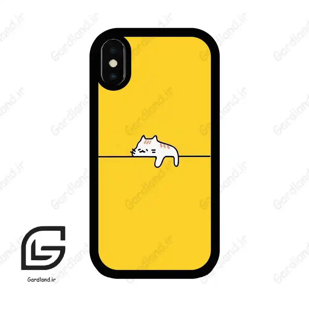 قاب گوشی آیفون ایکس-ایکس اس (Iphone X / Xs ) طرح گربه کد 2550