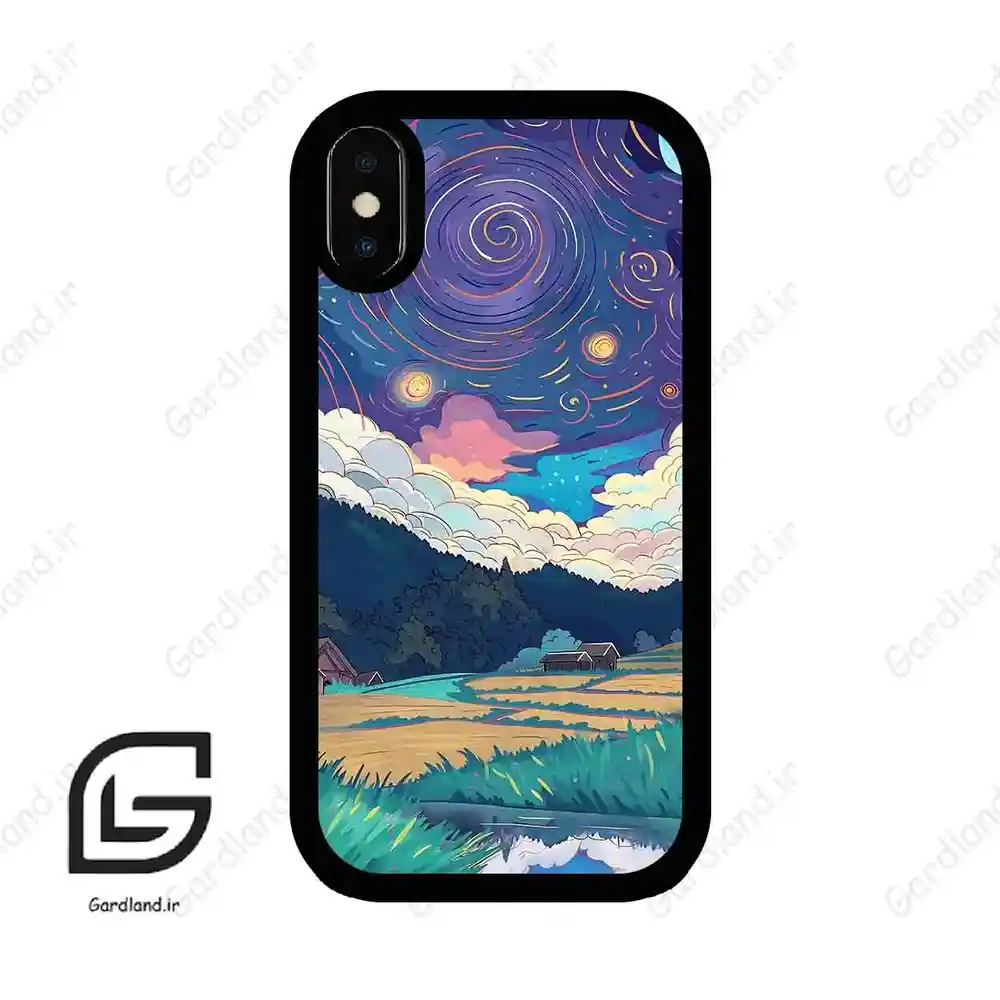 قاب گوشی آیفون ایکس-ایکس اس (Iphone X / Xs ) طرح نقاشی کد 2560
