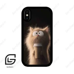 قاب گوشی آیفون ایکس-ایکس اس (Iphone X / Xs ) طرح گربه کد 2567