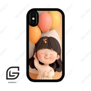 قاب گوشی آیفون ایکس-ایکس اس (Iphone X / Xs ) طرح دختر کد 2568