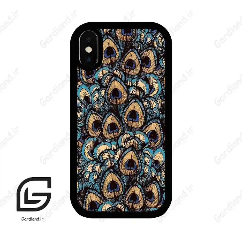 قاب گوشی آیفون ایکس-ایکس اس (Iphone X / Xs ) طرح طاووس کد 2572