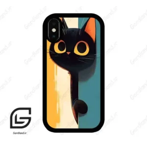قاب گوشی آیفون ایکس-ایکس اس (Iphone X / Xs ) طرح گربه کد 2581