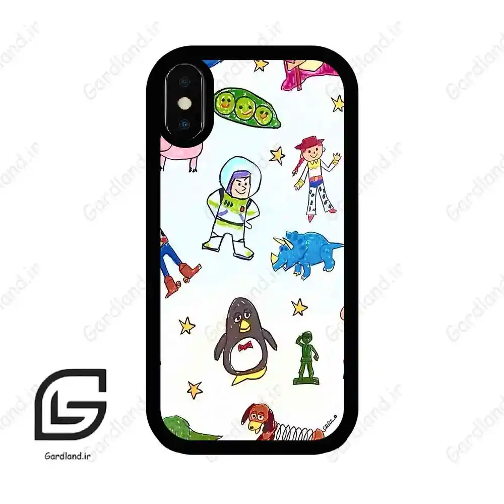 قاب گوشی آیفون ایکس-ایکس اس (Iphone X / Xs ) طرح انیمیشن کد 2588
