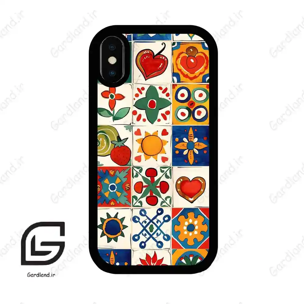 قاب گوشی آیفون ایکس-ایکس اس (Iphone X / Xs ) طرح کاشی کد 2594