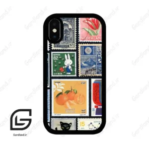 قاب گوشی آیفون ایکس-ایکس اس (Iphone X / Xs ) طرح تمبر کد 2603