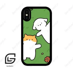 قاب گوشی آیفون ایکس-ایکس اس (Iphone X / Xs ) طرح دخترانه کد 2604
