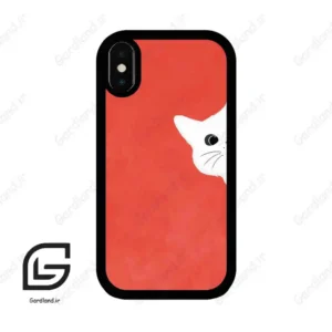 قاب گوشی آیفون ایکس-ایکس اس (Iphone X / Xs ) طرح گربه کد 2609