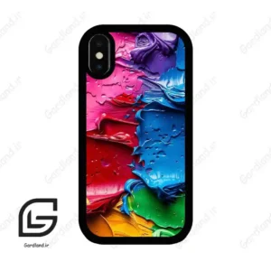 قاب گوشی آیفون ایکس-ایکس اس (Iphone X / Xs ) طرح رنگی کد 2618
