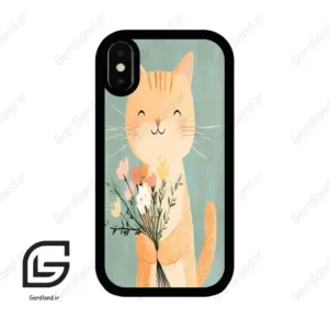 قاب گوشی آیفون ایکس-ایکس اس (Iphone X / Xs ) طرح گربه کد 2619