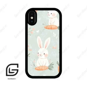 قاب گوشی آیفون ایکس-ایکس اس (Iphone X / Xs ) طرح خرگوش کد 2628