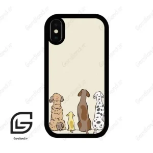 قاب گوشی آیفون ایکس-ایکس اس (Iphone X / Xs ) طرح سگ کد 2630