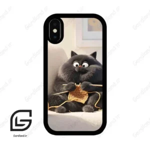 قاب گوشی آیفون ایکس-ایکس اس (Iphone X / Xs ) طرح گربه کد 2639