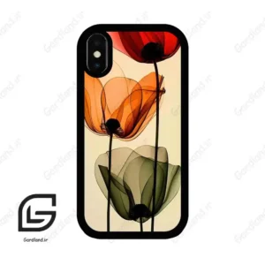 قاب گوشی آیفون ایکس-ایکس اس (Iphone X / Xs ) طرح گل کد 2650