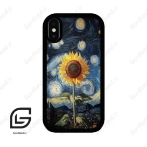 قاب گوشی آیفون ایکس-ایکس اس (Iphone X / Xs ) طرح افتابگردان کد 2652