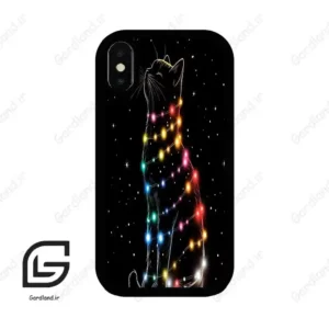 قاب گوشی آیفون ایکس-ایکس اس (Iphone X / Xs ) طرح گربه کد 2653