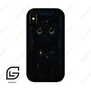 قاب گوشی آیفون ایکس-ایکس اس (Iphone X / Xs ) طرح گربه کد 2655