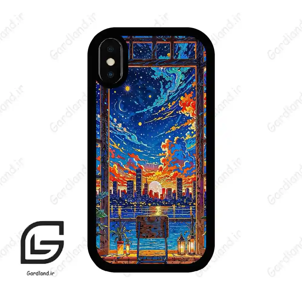 قاب گوشی آیفون ایکس-ایکس اس (Iphone X / Xs ) طرح نقاشی کد 2659