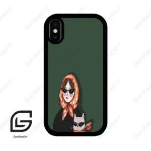 قاب گوشی آیفون ایکس-ایکس اس (Iphone X / Xs ) طرح دخترانه کد 2672