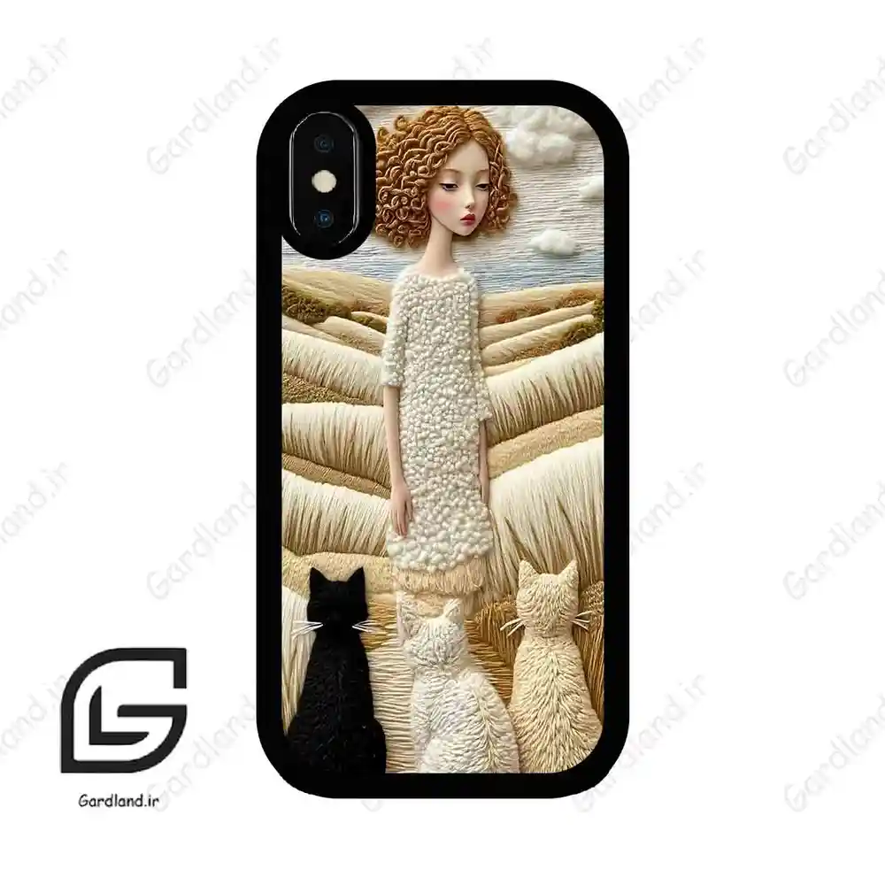 قاب گوشی آیفون ایکس-ایکس اس (Iphone X / Xs ) طرح دخترانه کد 2679