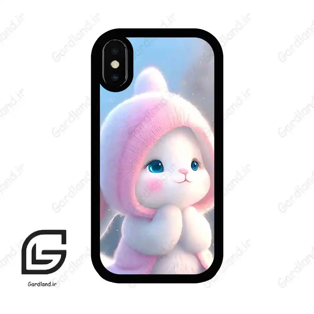 قاب گوشی آیفون ایکس-ایکس اس (Iphone X / Xs ) طرح خرگوش کد 2683