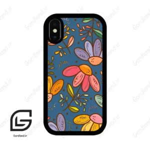 قاب گوشی آیفون ایکس-ایکس اس (Iphone X / Xs ) طرح گل کد 2685