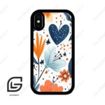 قاب گوشی آیفون ایکس-ایکس اس (Iphone X / Xs ) طرح گل کد 2686