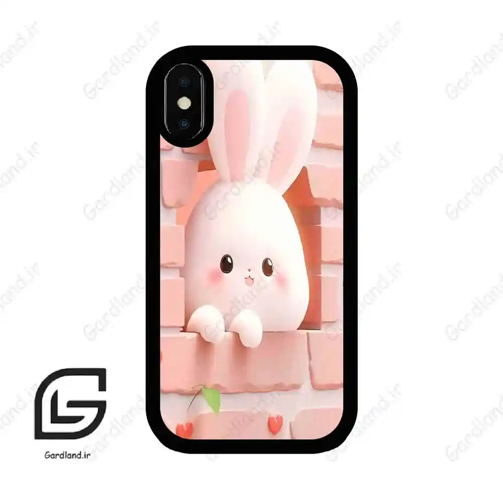 قاب گوشی آیفون ایکس-ایکس اس (Iphone X / Xs ) طرح خرگوش کد 2693