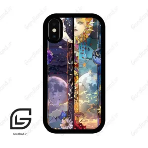 قاب گوشی آیفون ایکس-ایکس اس (Iphone X / Xs ) طرح ماه کد 2695