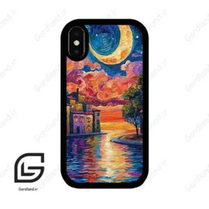 قاب گوشی آیفون ایکس-ایکس اس (Iphone X / Xs ) طرح ماه کد 2699